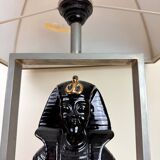 Ceramic desk lamp signed Paolo Traversi Italy circa 1975-1980