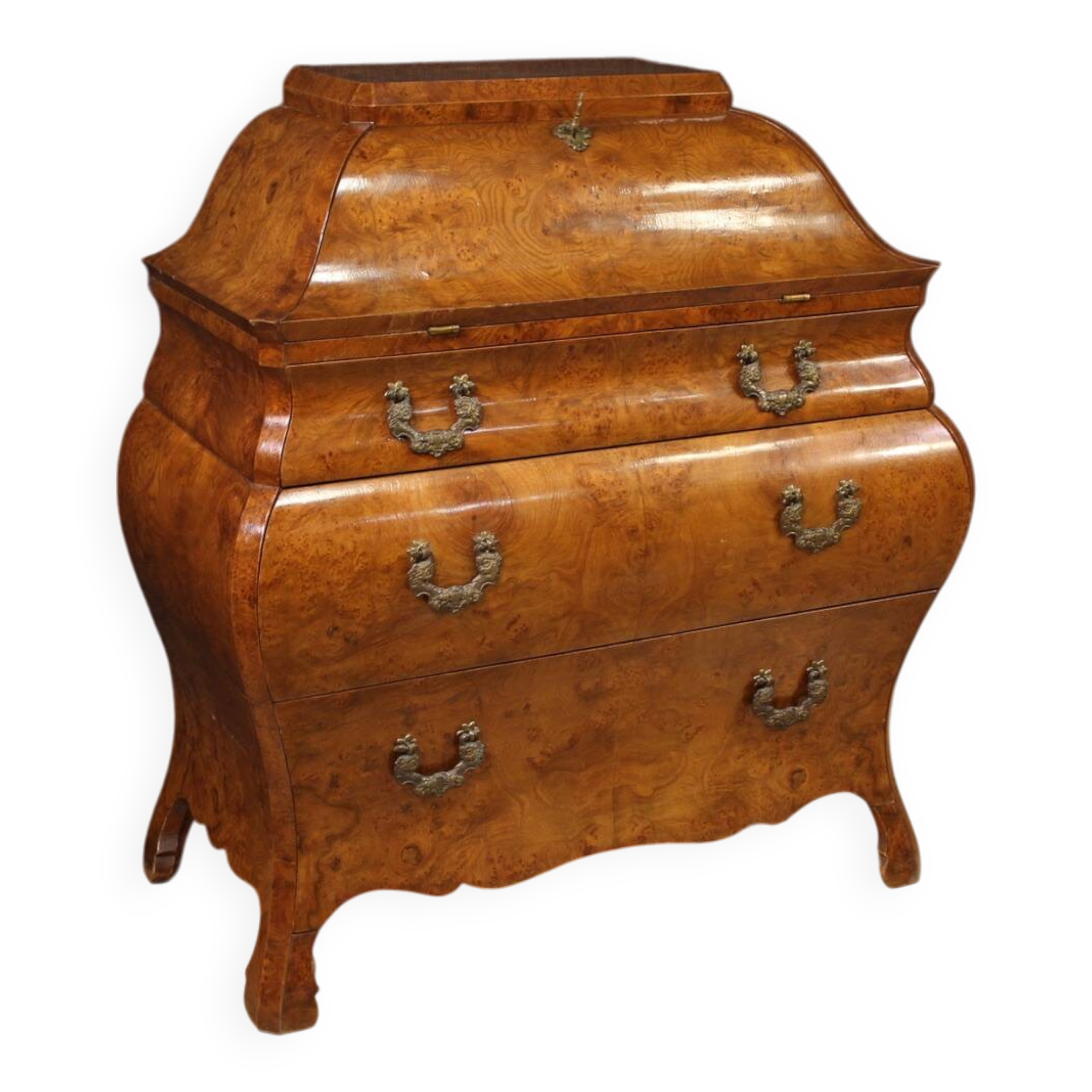 20th century Louis XV style Lombard bureau