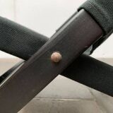 Set of minimalist postmodern folding chairs model Hestra by Tord Björklund for Ikea, 1980s.