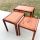 Vintage nesting tables from the 1970s.