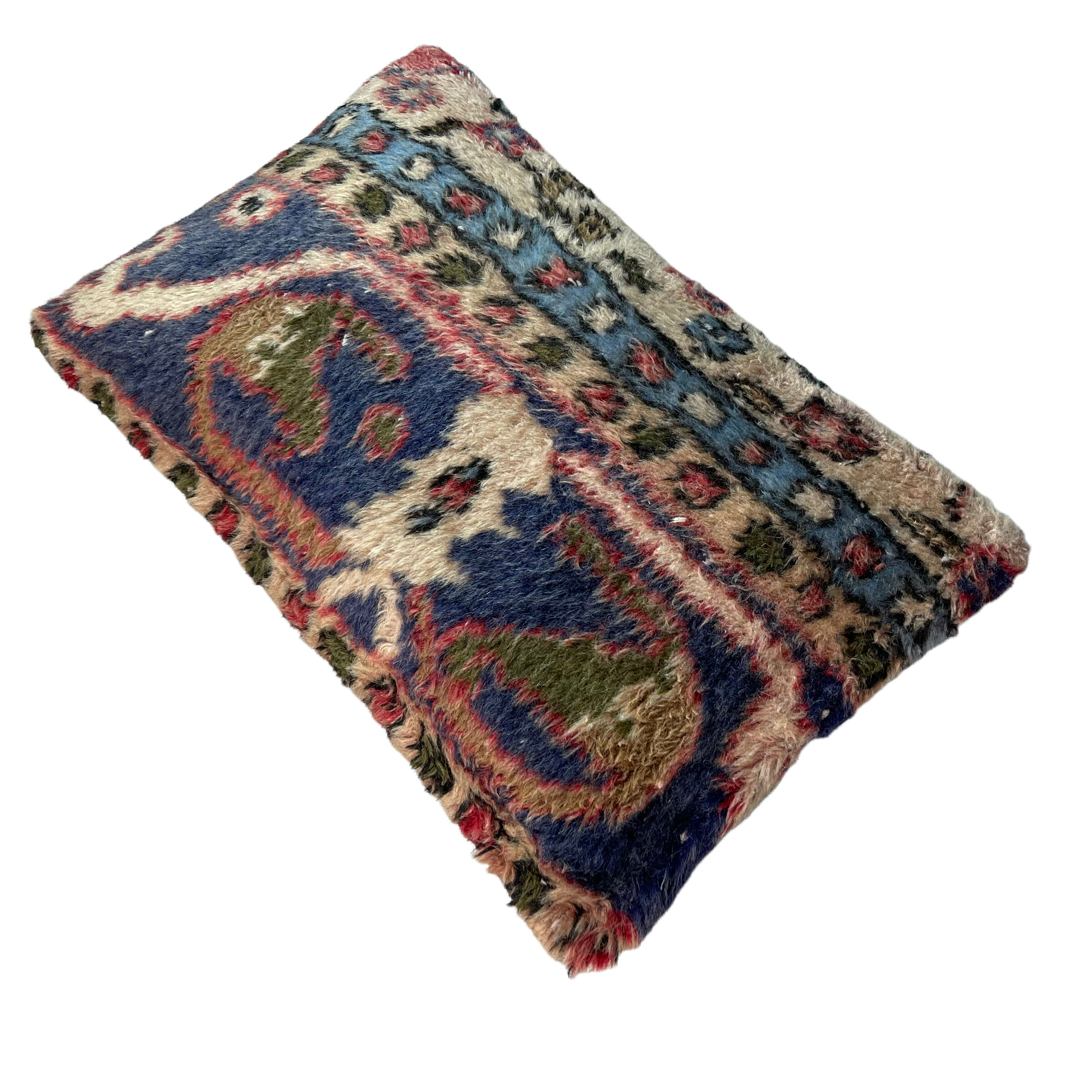 Vintage turkish handmade cushion cover, 30 x 50 cm