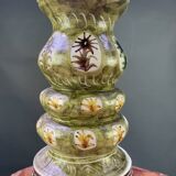 Quimper ceramic candlestick signed Keraluc