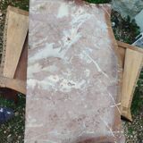 Antique Louis XV style chest of drawers with marble top