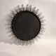 Golden wrought iron Chaty mirror 1960
