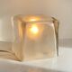 Lampe ice glass ikea vintage