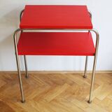 1930's Modernist Tubular Side Table model R 7 by Slezak