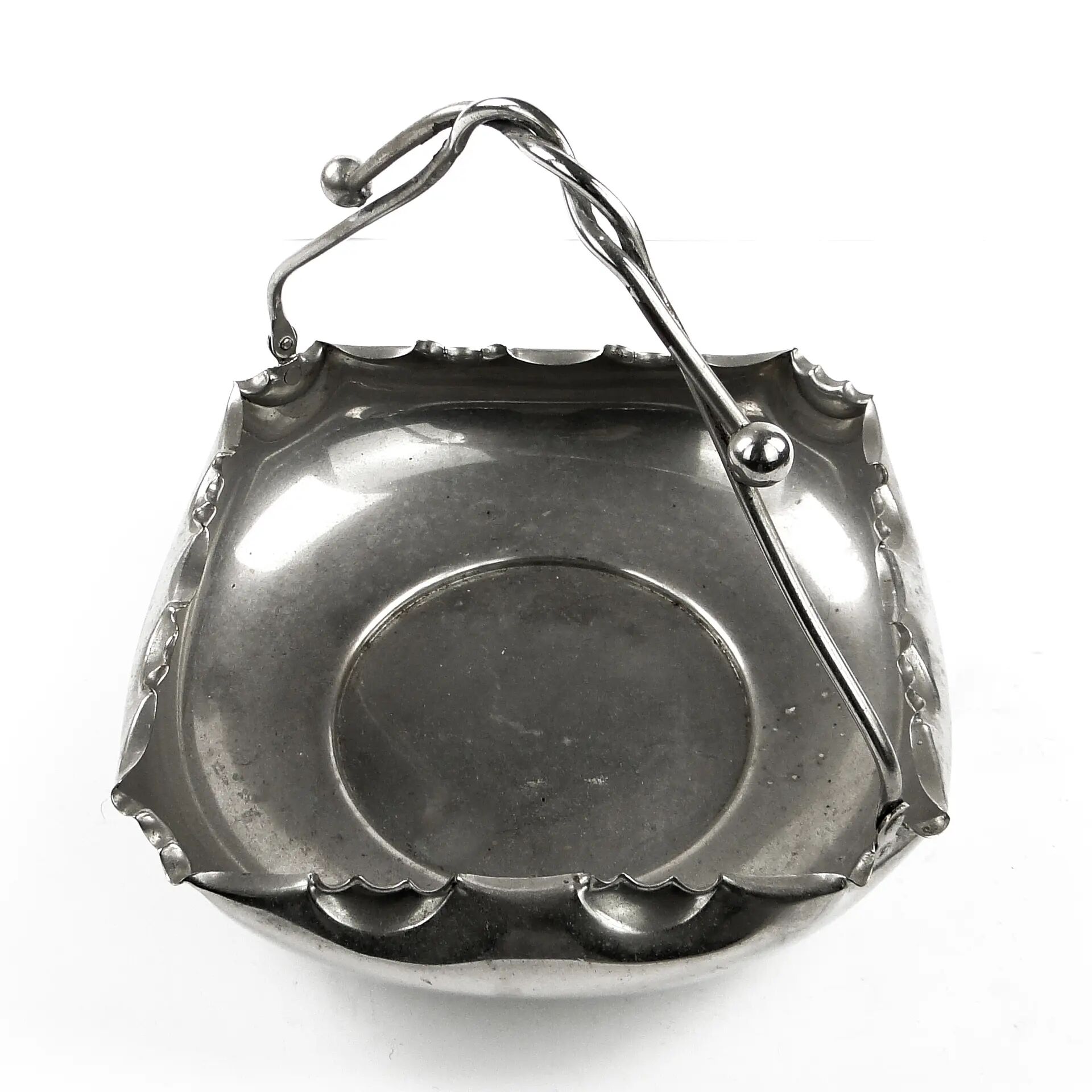 Fruit basket, Art Nouveau, Kaiser, Germany, early 20th century
