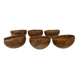 6 ceramic potter's cups for wine/cider tasting "Sancerre"