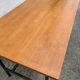 Bureau moderniste vintage en bois et métal