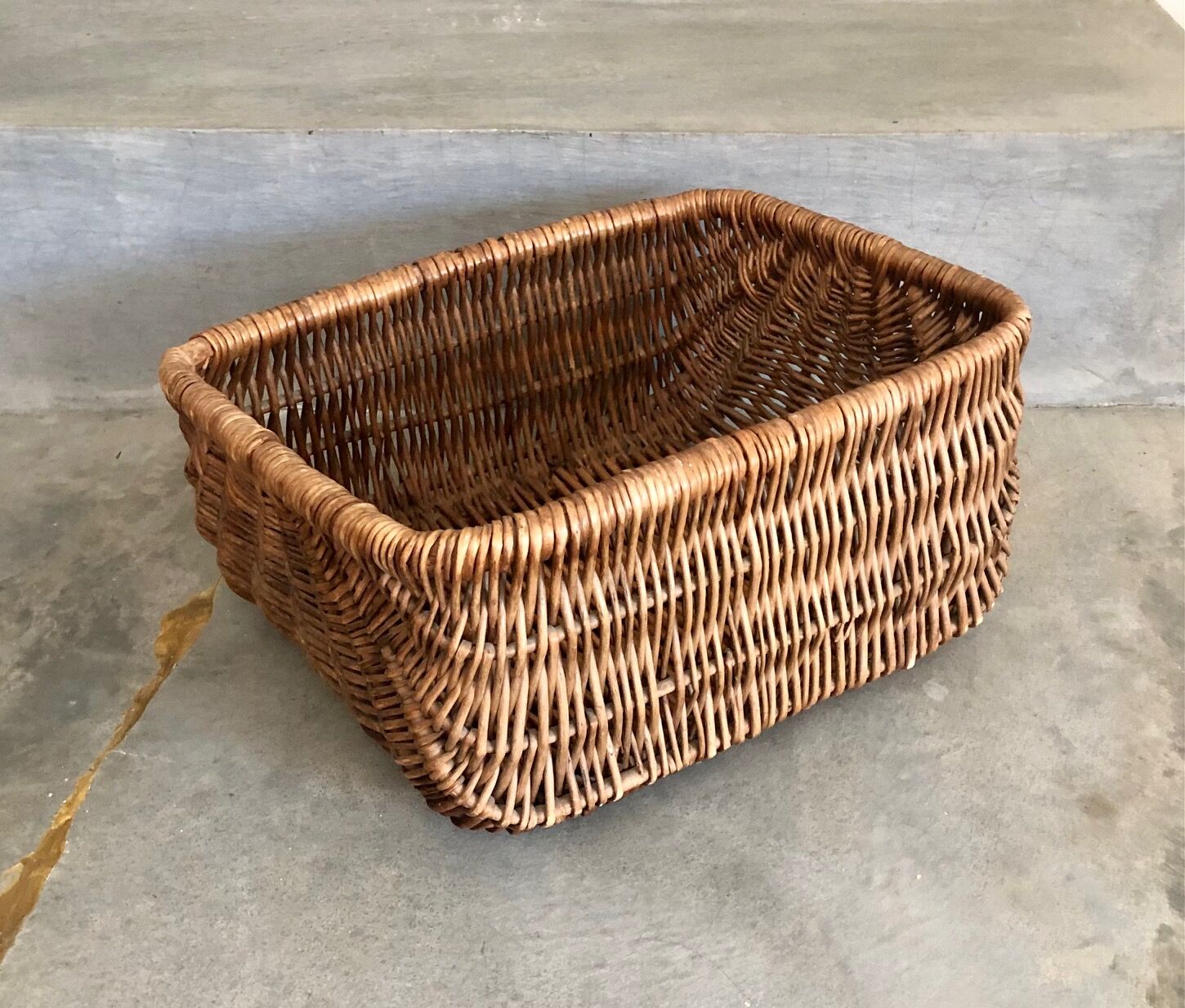 Wicker basket vintage