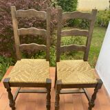 Paire de Chaises Ancienne
