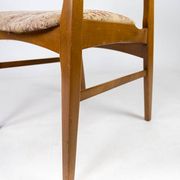 Chaise en teck avec accoudoirs 60s