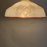 Suspension Ceiling light in marmoreal glass