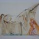 Salvador Dali: Horses, The Unicorn - Signed Lithograph