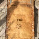 Antique mirror in gilded wood 96 x 58.5 cm