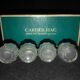 Vintage Cardeilhac/Christofle Crystal Salt & Pepper Cellars: 950 Silver Lid