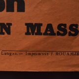 Poster "Great Festival of the People's Gathering" - Cadillac - 1936