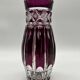 Art deco vase from val saint-lambert - model "m.k.m"