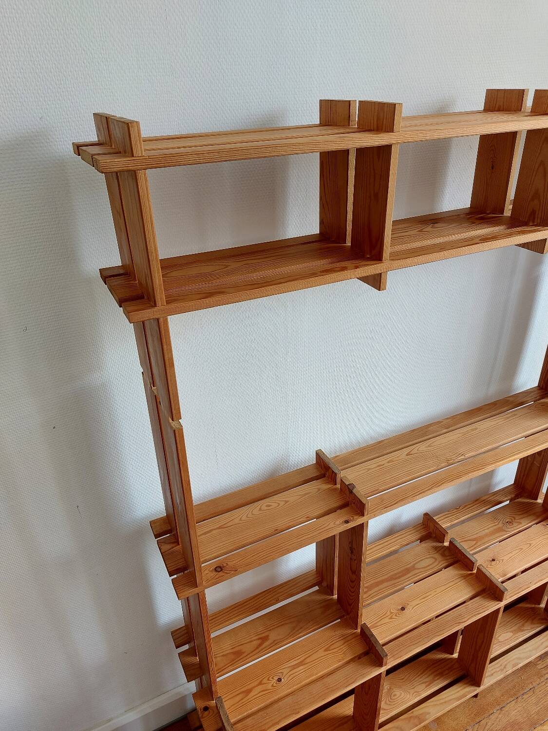 70s modular bookcase