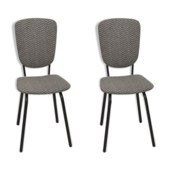 Pair of re-lined chairs