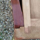 Pair of Louis XV style bedside tables with marble top