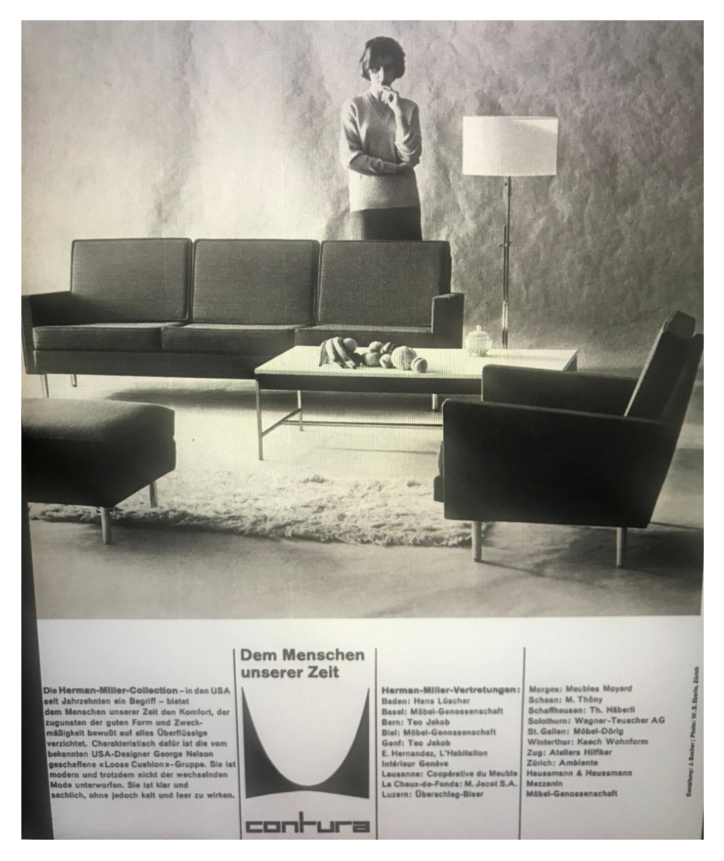 Fauteuil de George Nelson pour Herman Miller 1960