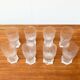 Mid-century Finnish Verres Aslak by Tapio Wirkkala for Iittala, set of 8.