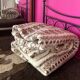 Large vintage bedspread 100% pure sheep wool, 1970s/80s.