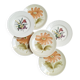 Assiettes à dessert avec fleurs St Amand et Galluis