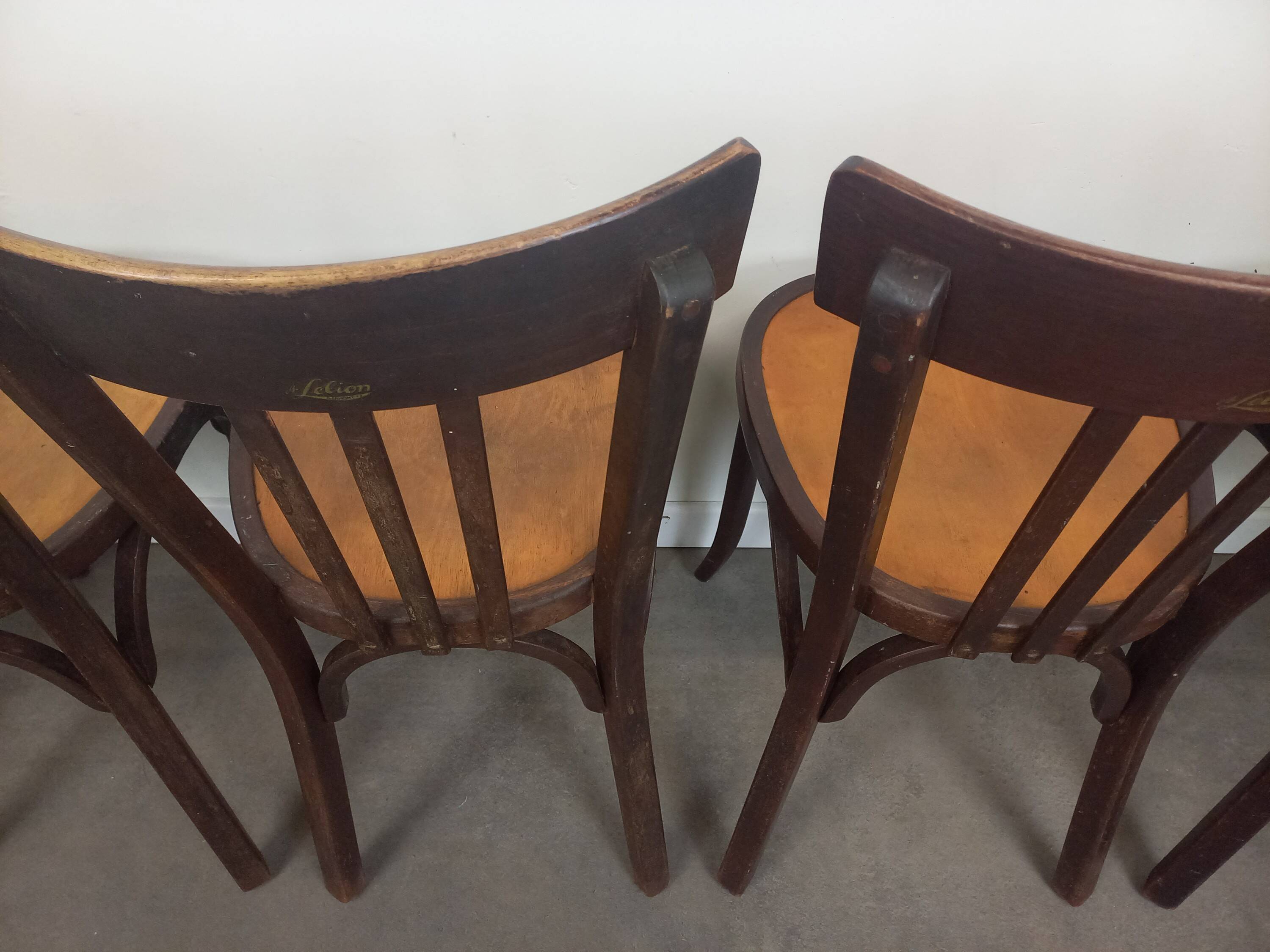 6 Baumann bistro chairs