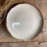 5 stoneware plates