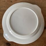 Plat à tarte 60s vintage jaune