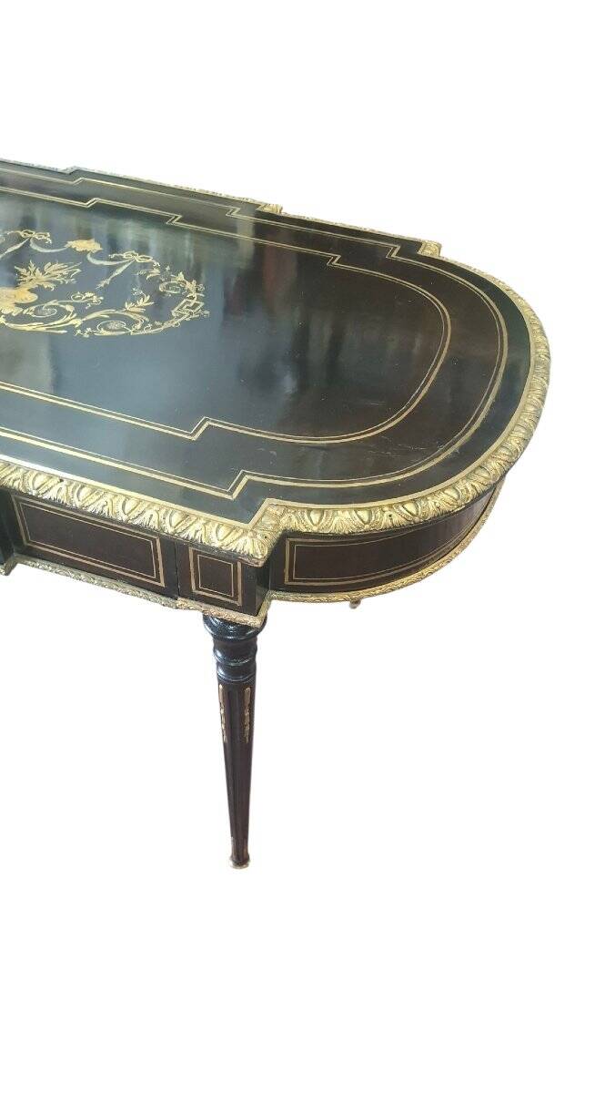 Table de milieu Boulle Napoléon III