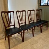 4 “Ingrid” Koefoeds Hornslet chairs
