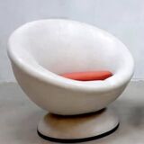 vintage design space age swivel ball chair