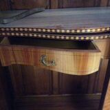 Armoire 2 portes avec marqueterie