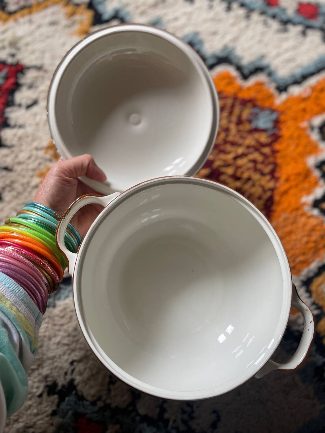 Kimono set from Boch La Louvière