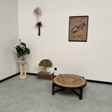 Coffee table "Les Herbiers" by Roger Capron