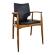 Scandinavian teak armchair