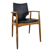 Scandinavian teak armchair