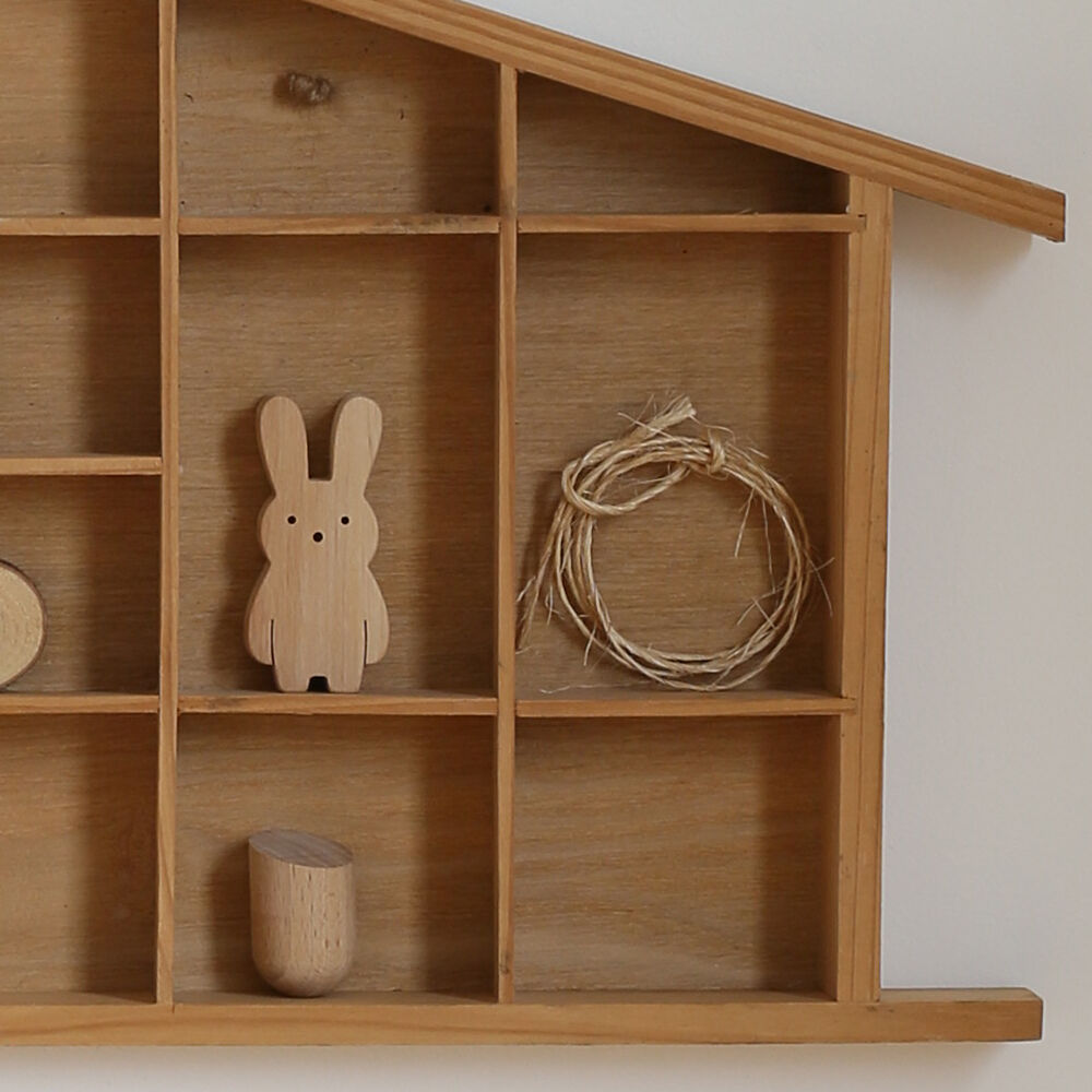 Shelf wooden house