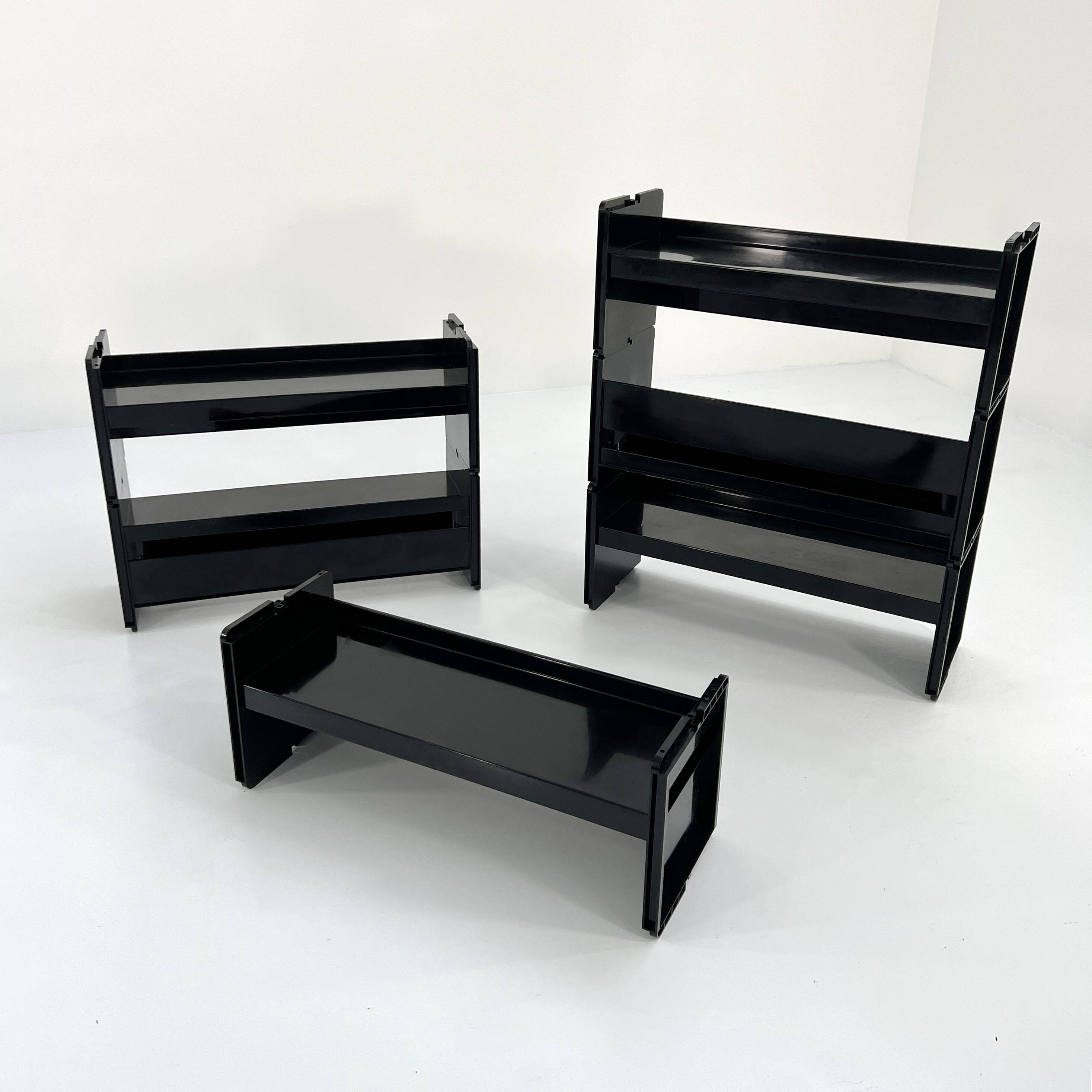 Modular shelving unit, Jeep model, by De Pas, D'Urbino & Lomazzi for BBB, 1970
