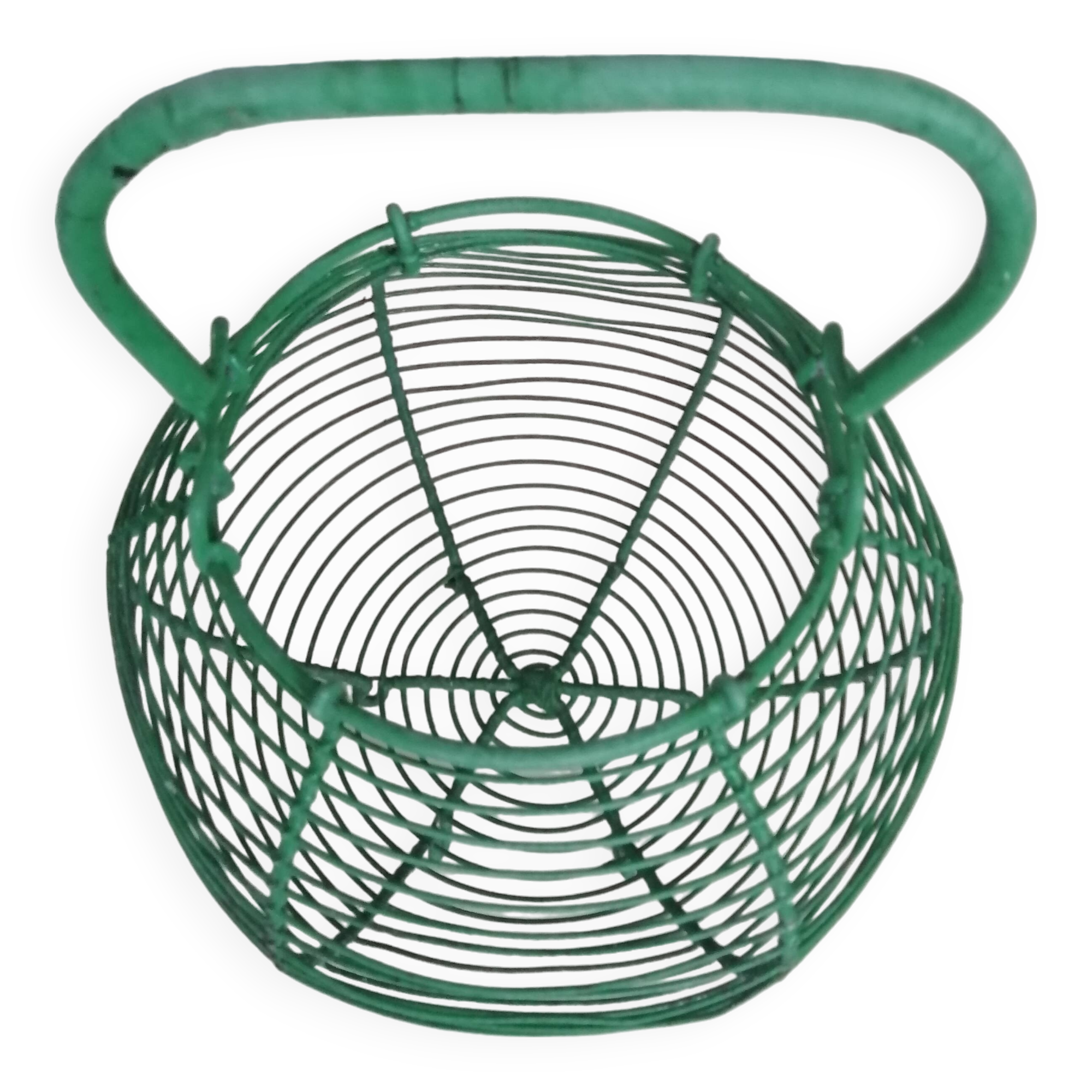 Panier a salade vintage en metal