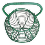 Vintage metal salad basket