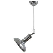 Adjustable suspended luminaire in the style of Gino Sarfatti 4, Gebr. Cosack, Germany, 1970s.