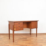 Mid-Century Danish Teak Desk, 1960s.