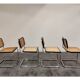 Lot de 4 chaises Cesca par Marcel Breuer années 1970