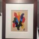 Triptyque peinture abstraite - Auguste Perrin - 1972