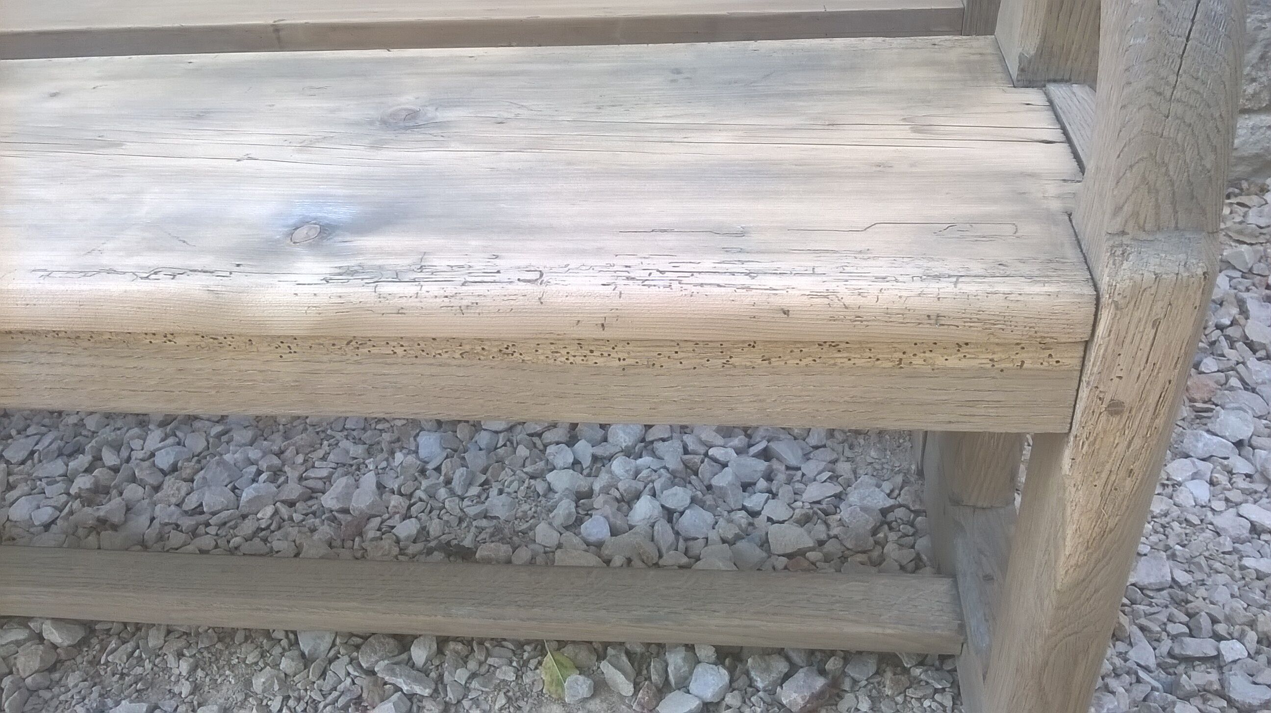 Paires grand banc d'église