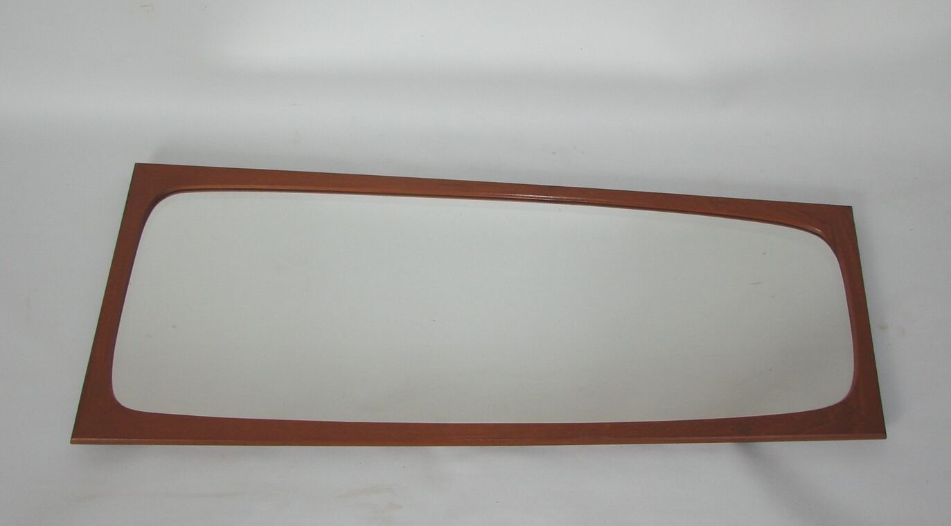 Mirror in a teak frame, 1960s